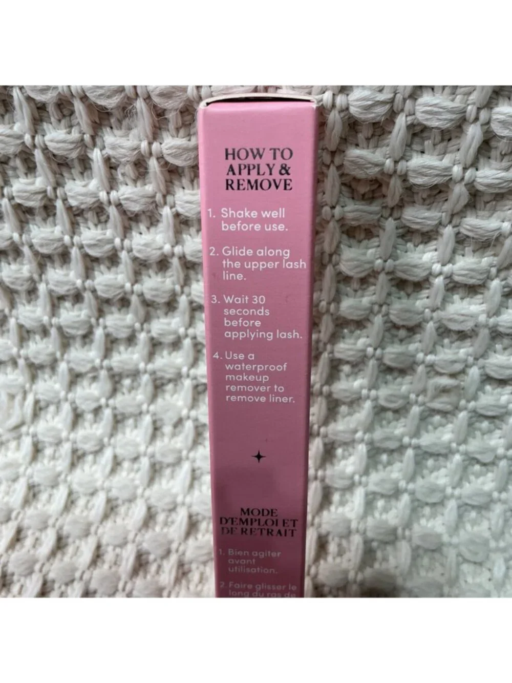 Glamnetic Hybrid Liquid Eyeliner Clear 4.3ml Magnetic Lash Adhesive Dual Purpose